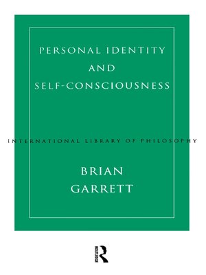 cover image of Personal Identity and Self-Consciousness